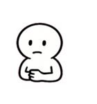 のっぺらぼうの無言パンチ便@SFW（個別スタンプ：14）