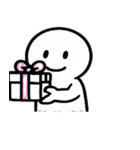 のっぺらぼうの無言パンチ便@SFW（個別スタンプ：16）