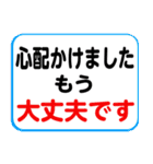 シニア紳士達 迎え行く No.126 デカ文字（個別スタンプ：37）