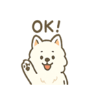 ふわふわサモエドの日常（個別スタンプ：11）