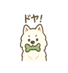 ふわふわサモエドの日常（個別スタンプ：17）