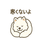 ふわふわサモエドの日常（個別スタンプ：19）