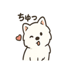 ふわふわサモエドの日常（個別スタンプ：27）