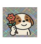 キラもふシーズーのごきげん便り@SFW（個別スタンプ：15）