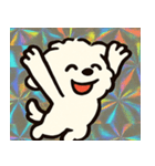 ホロきらマルチーズのおすまし日和@SFW（個別スタンプ：5）