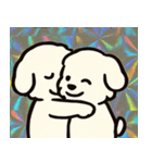 ホロきらマルチーズのおすまし日和@SFW（個別スタンプ：16）