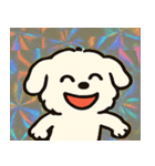 ホロきらマルチーズのおすまし日和@SFW（個別スタンプ：17）