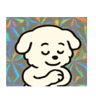 ホロきらマルチーズのおすまし日和@SFW（個別スタンプ：21）