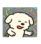 ホロきらマルチーズのおすまし日和@SFW（個別スタンプ：22）