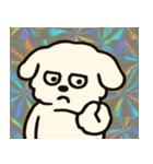 ホロきらマルチーズのおすまし日和@SFW（個別スタンプ：28）