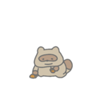 秋を楽しむたぬきちゃん（秋）（個別スタンプ：14）