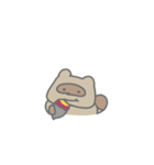 秋を楽しむたぬきちゃん（秋）（個別スタンプ：15）