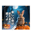うさぎ♡ハロウィン（個別スタンプ：14）