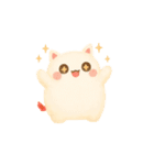 ずっと使える♡もちにゃん（個別スタンプ：4）