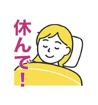 片頭痛はつらいの（個別スタンプ：39）