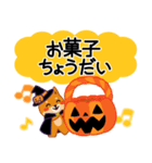 柴犬「ムサシ」63 ハロウィン（個別スタンプ：22）
