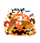 柴犬「ムサシ」63 ハロウィン（個別スタンプ：23）