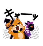 柴犬「ムサシ」63 ハロウィン（個別スタンプ：28）