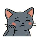 ロシアンブルーのきまぐれ貴族@SFW（個別スタンプ：3）