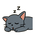 ロシアンブルーのきまぐれ貴族@SFW（個別スタンプ：9）