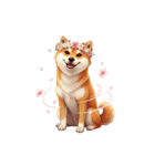 柴犬のBIG季節スタンプ（個別スタンプ：2）