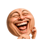 顔文字くん 10 (写実バージョン)（個別スタンプ：1）