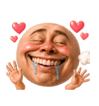 顔文字くん 10 (写実バージョン)（個別スタンプ：6）