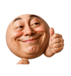 顔文字くん 10 (写実バージョン)（個別スタンプ：7）
