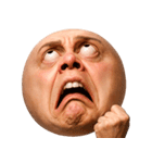 顔文字くん 10 (写実バージョン)（個別スタンプ：9）