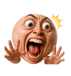 顔文字くん 10 (写実バージョン)（個別スタンプ：14）