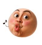 顔文字くん 10 (写実バージョン)（個別スタンプ：16）