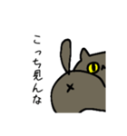 おしゃべりがすぎる猫（個別スタンプ：15）