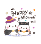 秋❤️ふわもちシマエナガNo24❤️ハロウィン（個別スタンプ：6）