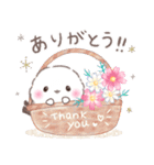 秋❤️ふわもちシマエナガNo24❤️ハロウィン（個別スタンプ：25）