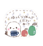 秋❤️ふわもちシマエナガNo24❤️ハロウィン（個別スタンプ：38）