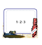 ボートの予想ボード4（修正版）（個別スタンプ：4）