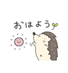 ゆる〜いハリネズミさん（個別スタンプ：9）
