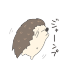 ゆる〜いハリネズミさん（個別スタンプ：17）