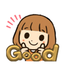 まるこ 女の子の日常（個別スタンプ：5）