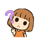 まるこ 女の子の日常（個別スタンプ：7）