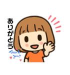 まるこ 女の子の日常（個別スタンプ：15）