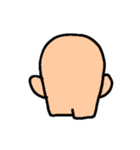 自分好みに顔が作れるスタンプ（個別スタンプ：4）
