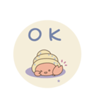 やどかりちゃんの日常（個別スタンプ：35）