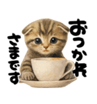 優しい水彩♡にゃんこ（個別スタンプ：13）