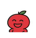 つやつやリンゴのひとくち便@SFW（個別スタンプ：1）