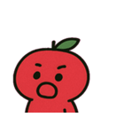つやつやリンゴのひとくち便@SFW（個別スタンプ：3）