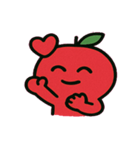 つやつやリンゴのひとくち便@SFW（個別スタンプ：8）