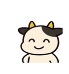 も〜っとウシのまったり便@SFW（個別スタンプ：1）