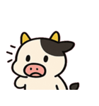 も〜っとウシのまったり便@SFW（個別スタンプ：4）