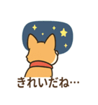 赤いスカーフのコーギー（個別スタンプ：30）